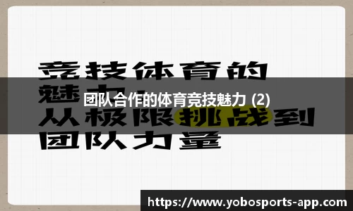 团队合作的体育竞技魅力 (2)